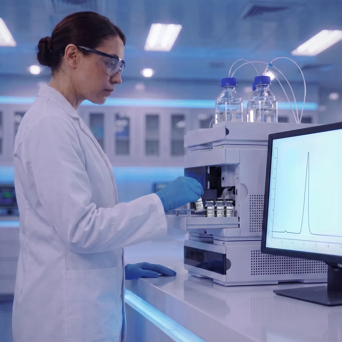 Analýza čistoty na HPLC