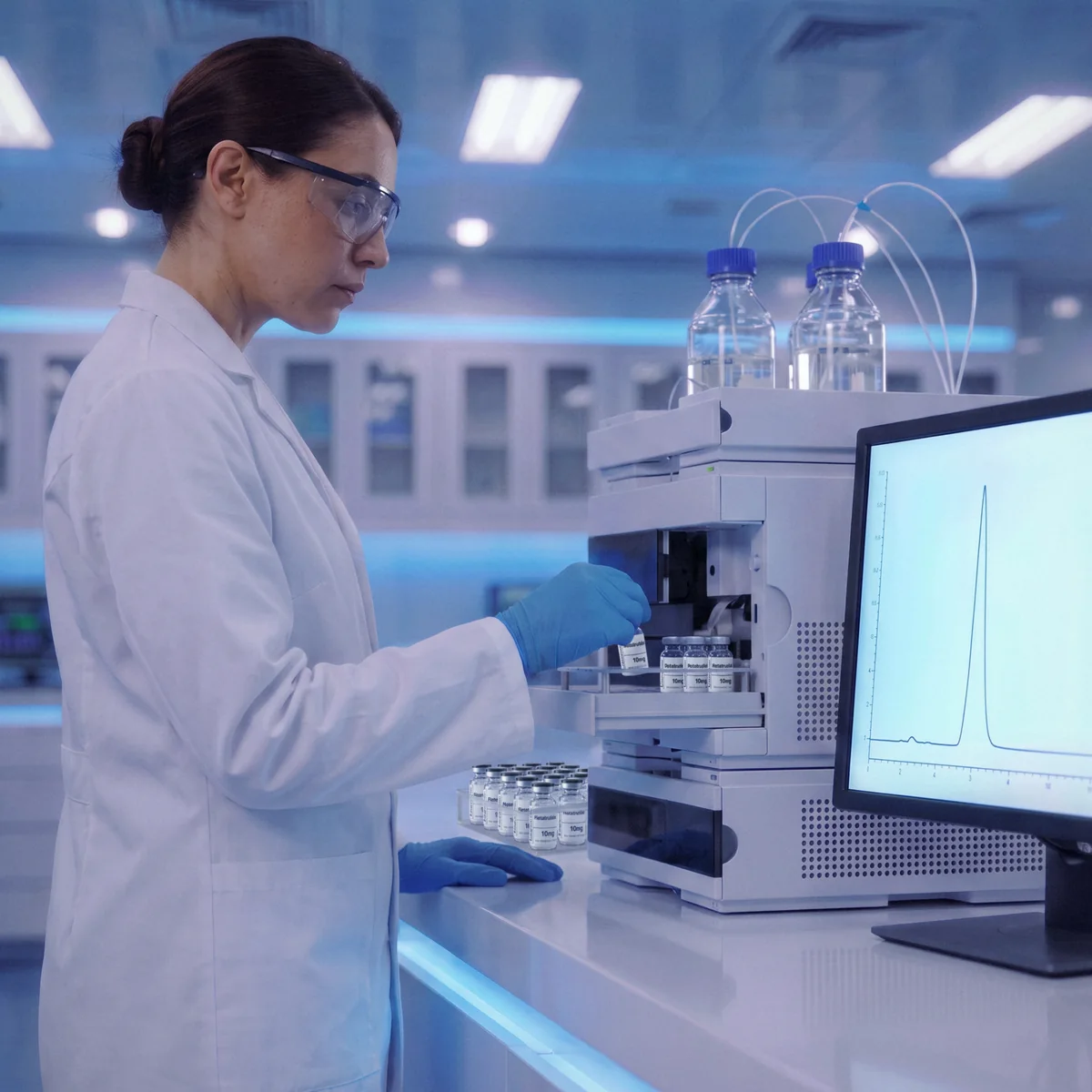 Analýza čistoty na HPLC